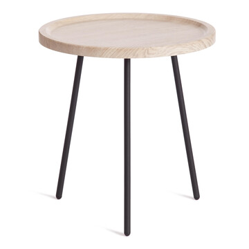 Фотография товара: Столик кофейный Lancome/Ланком металл / МДФ, 45 х 45 х 45 см, дуб санремо/черный