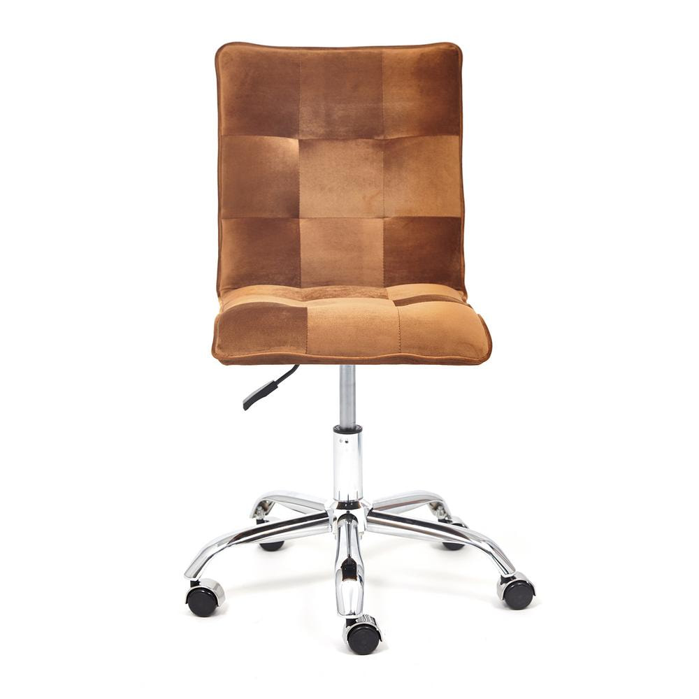 Кресло zero флок коричневый 6